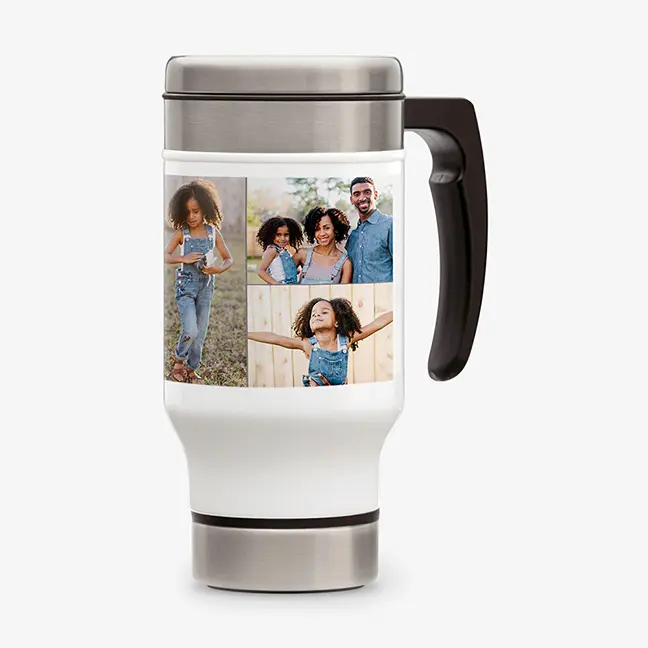 Collage Travel Mug