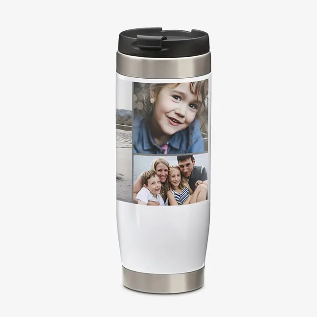 Collage Travel Tumbler